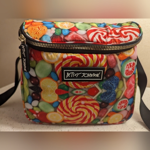 Betsey Johnson candy land Insulated Lunch Tote Bag - Picture 1 of 11